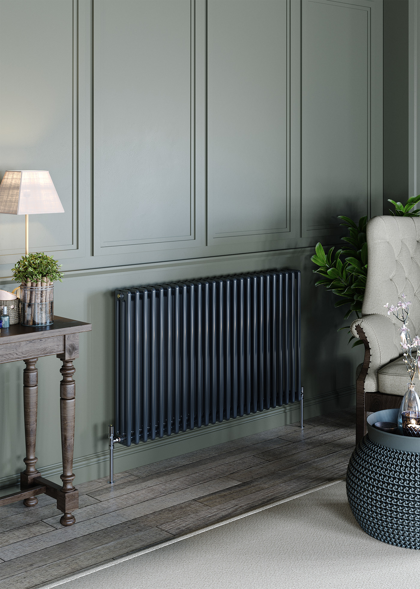 Designer radiator product visualization